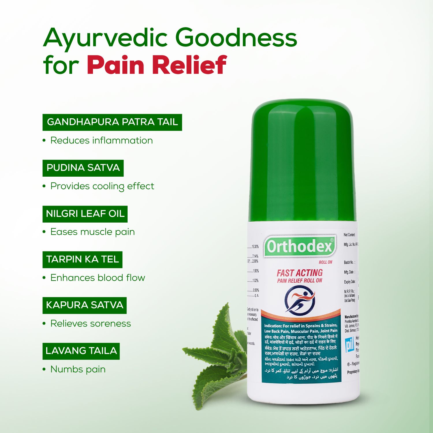 Orthodex Roll On PIL