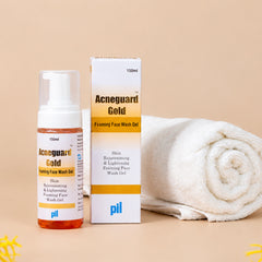 AcneGuard Gold Foaming Face Wash Gel