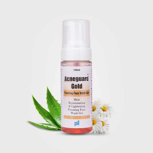 AcneGuard Gold Foaming Face Wash Gel