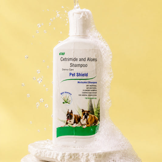 PET SHIELD MEDICATED DOG SHAMPOO