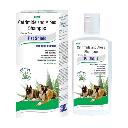 PET SHIELD MEDICATED DOG SHAMPOO PIL