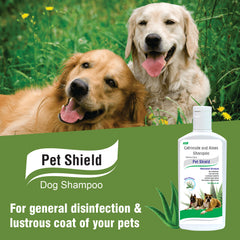 PET SHIELD MEDICATED DOG SHAMPOO