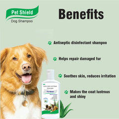 PET SHIELD MEDICATED DOG SHAMPOO