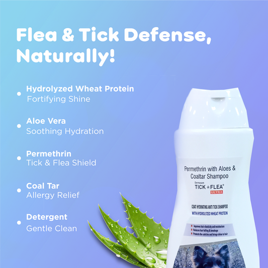 Tick & Flea Ultra Dog Shampoo