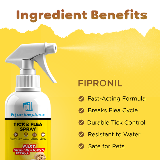 Tick And Flea Repellent Spray