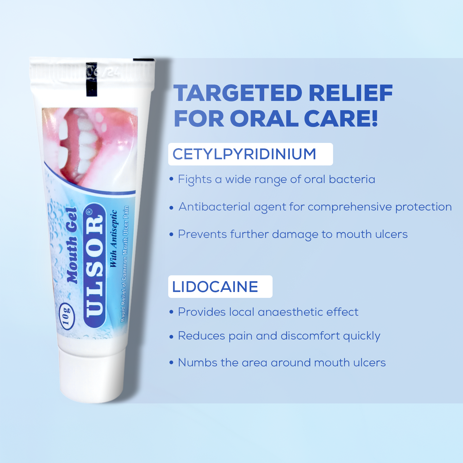 Ultigel Relieve Mouth Ulcers Quickly with PIL Ulsor Gel – Gentle & Effective
