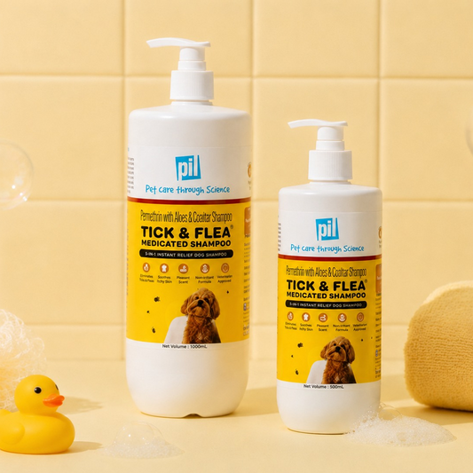 Tick & Flea Medicated Dog Shampoo 1168
