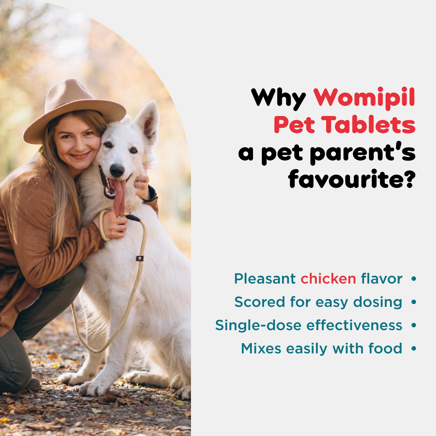 Womipil Pet Tablets PIL
